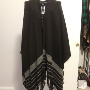 Black poncho